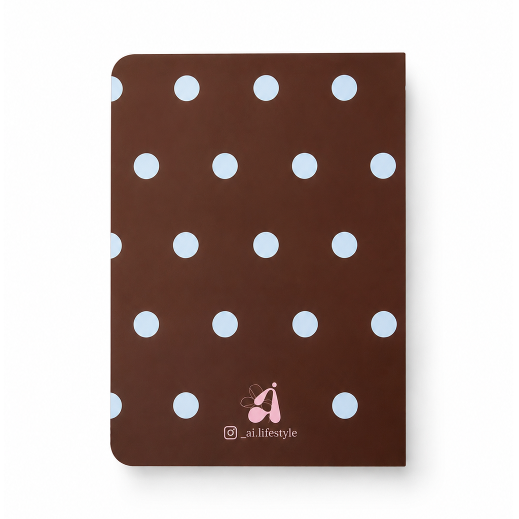 Polka Dots Mini Notebook