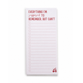 Everything I'm Supposed to Remember To-Do List