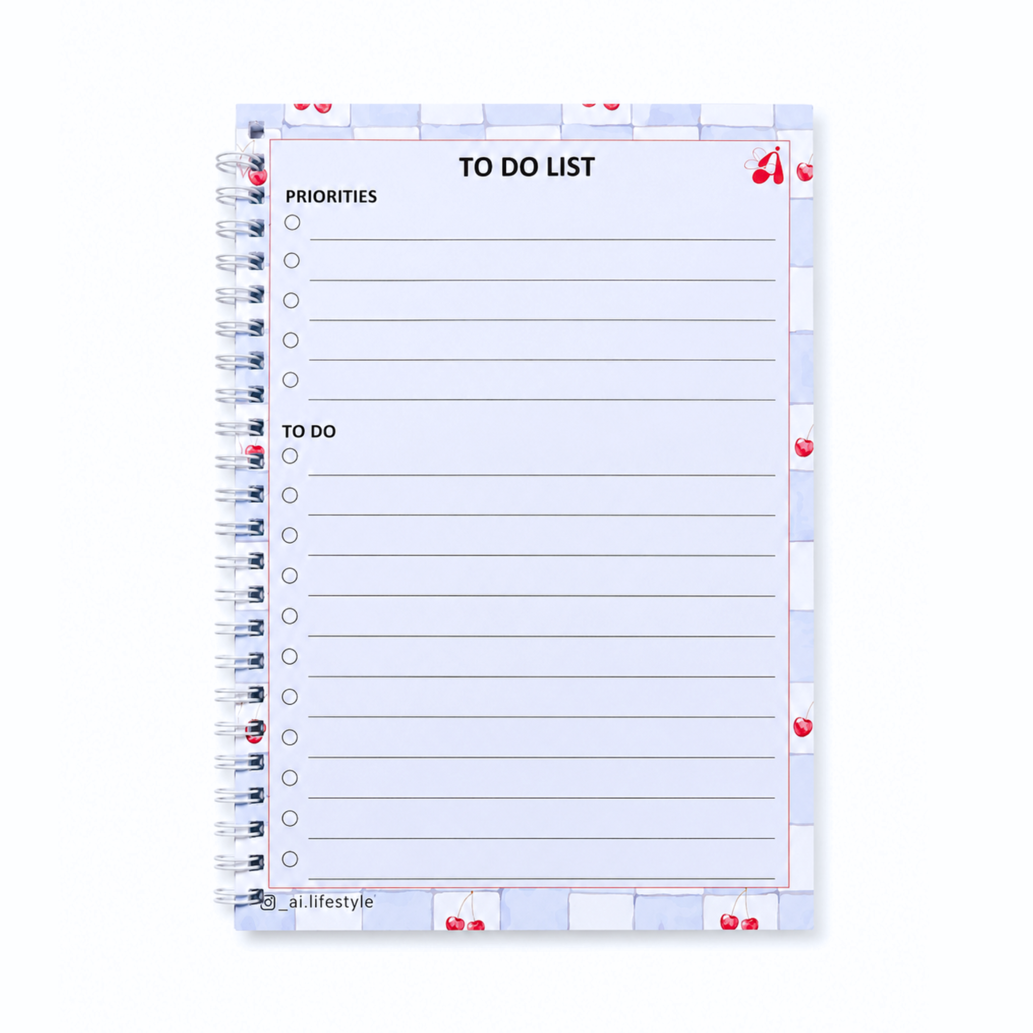 Cherry Notepad